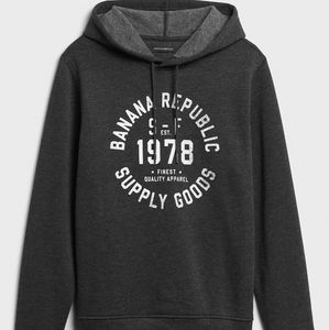 Banana republic fleece lined hoodie